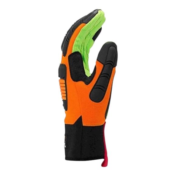 Cestus Tow Grip 101 Pro Series Work Gloves Size Large 10 Hi-Vis Impact TPR Pair - Picture 9 of 11